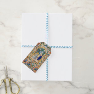 Leaf from a Book of Hours Gift Tags