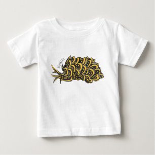 Leaf gilled sea slug cartoon illustration baby T-Shirt