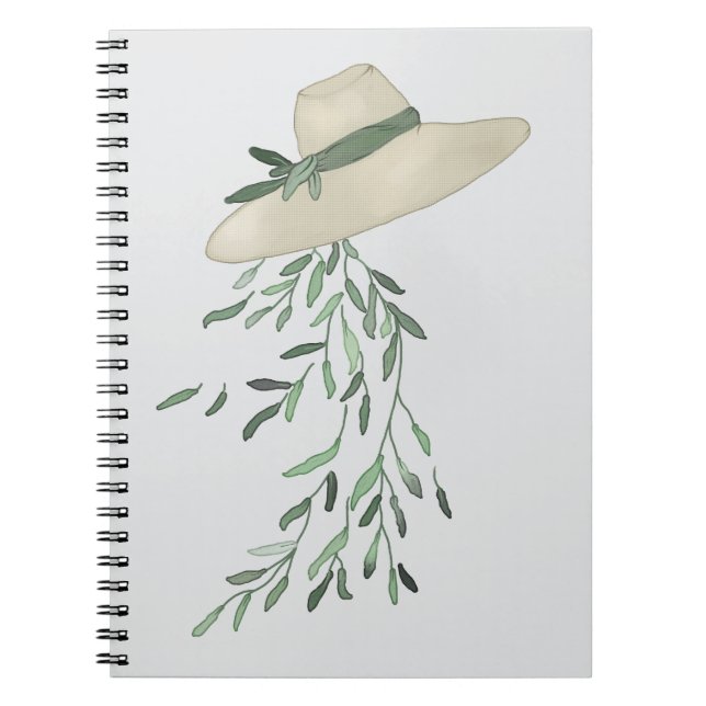 leaf hat notebook (Front)