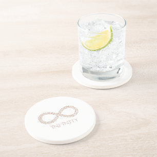 Leaf Infinity Symbol Wall Hanging Coaster