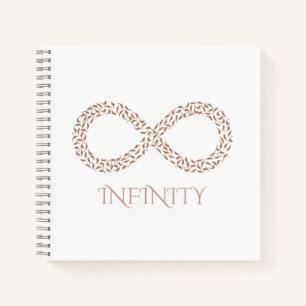Leaf Infinity Symbol Wall Hanging Notebook