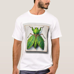 Leaf Insect Camouflage 240824IREF202 - Watercolor T-Shirt
