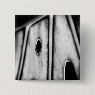 leaf is home 15 cm square badge