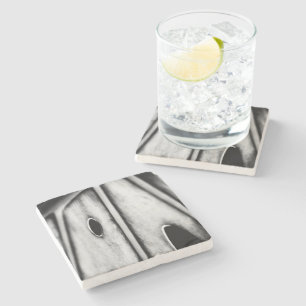 leaf is home stone coaster