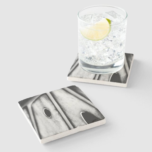 leaf is home stone coaster (Side)