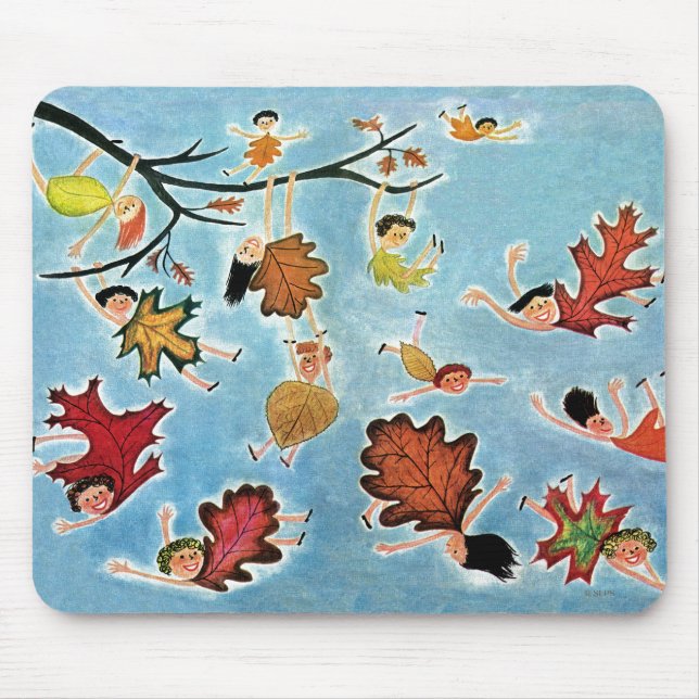 Leaf Kids Mouse Pad (Front)