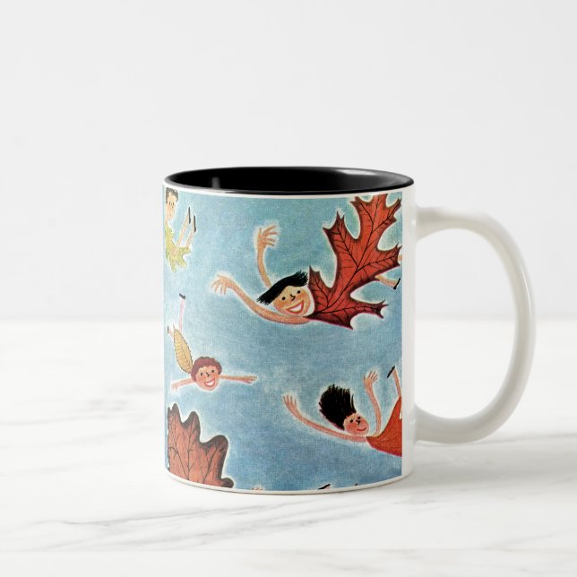 Leaf Kids Two-Tone Coffee Mug (Right)