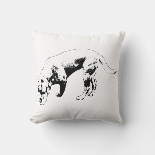 Leaf-Lined Path Companion Cushion