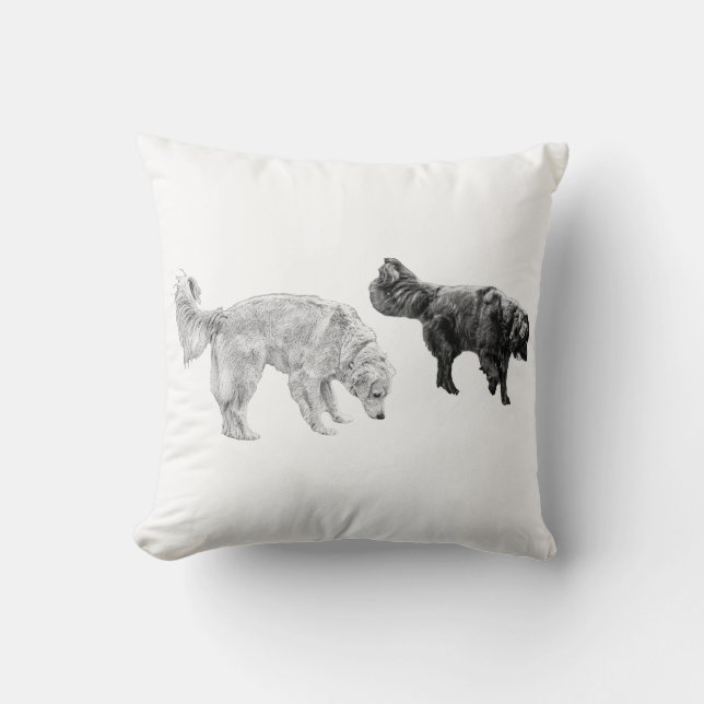 Leaf-Litter Focus, Quiet Duo Cushion (Front)