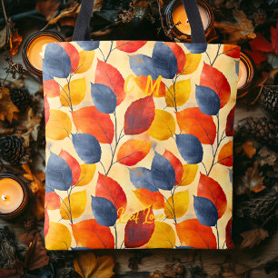 Leaf Love Fall Tote with Cosy Autumn Charm Bag