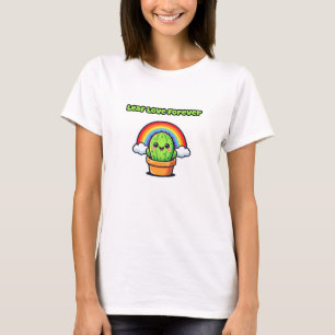 Leaf Love Forever Botanical Garden Lover Design T-Shirt