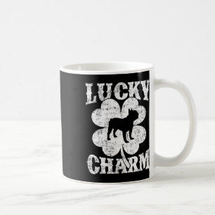 Leaf Lucky Charm French Bulldog St Patrick's Day  Coffee Mug