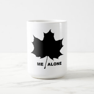 LEAF ME ALONE COFFEE MUG