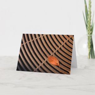 Leaf Minimalist Card