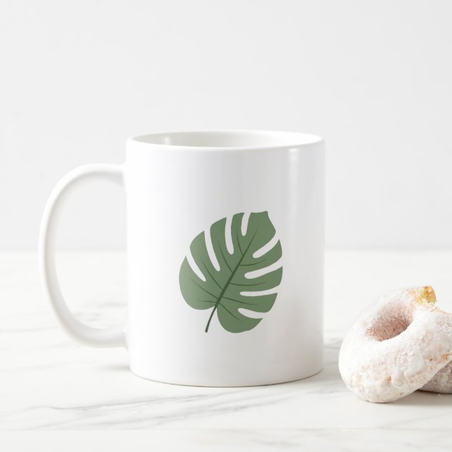 Leaf mug (With Donut)