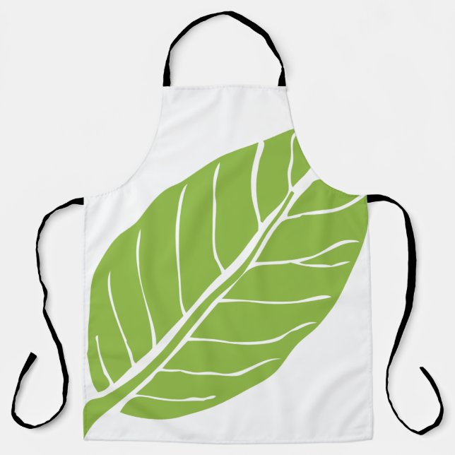 Leaf nature green plant natural apron (Front)