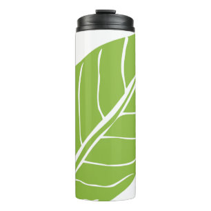 Leaf nature green plant natural thermal tumbler