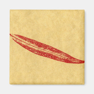 Leaf Nature Print Magnet
