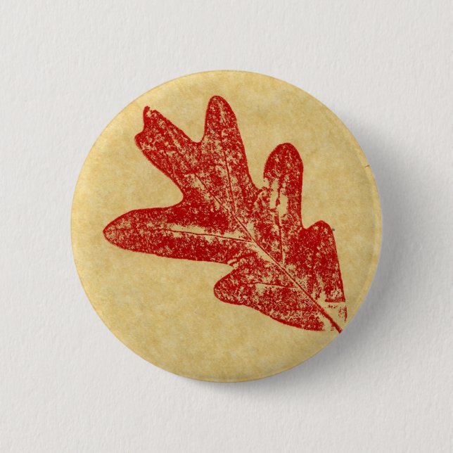 Leaf Nature Prints Button (Front)