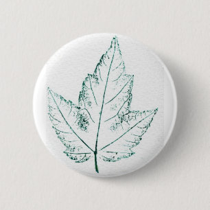 Leaf Nature Prints Button
