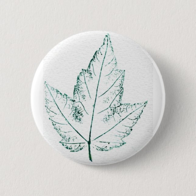 Leaf Nature Prints Button (Front)