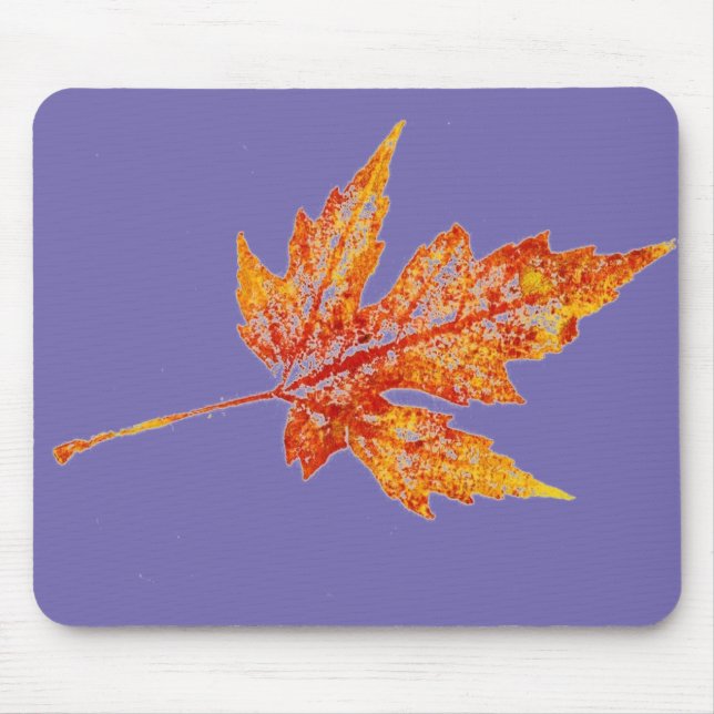 Leaf Nature Prints Mousepad (Front)