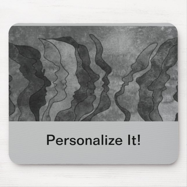 Leaf Nature Prints Mousepad (Front)