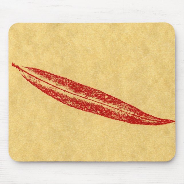 Leaf Nature Prints Mousepad (Front)