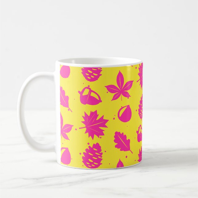 leaf, nature, woods, tree, beautiful, environment, coffee mug (Left)