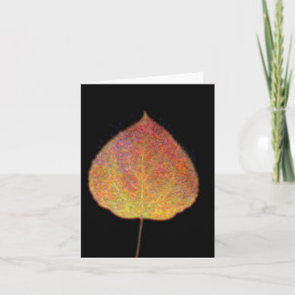 Leaf Notecard