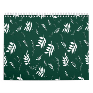 leaf pattern calendar
