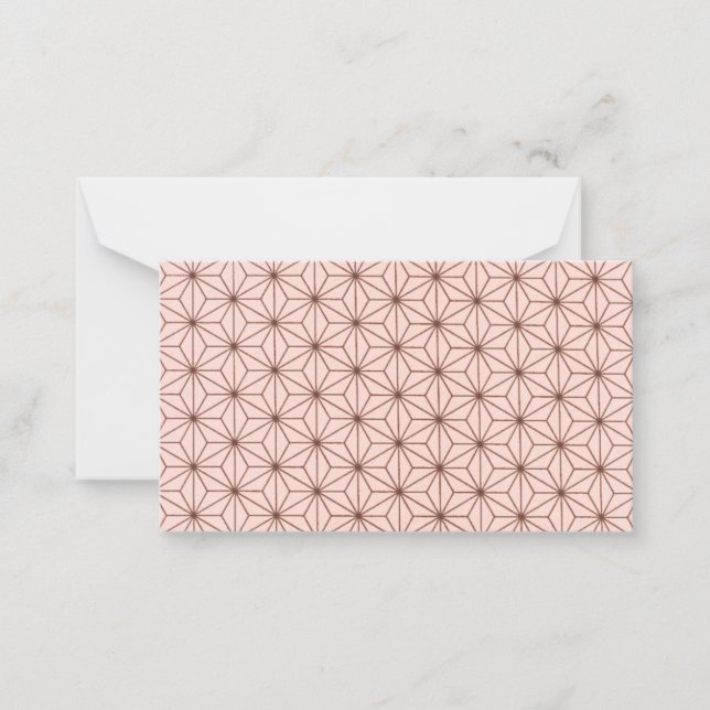 leaf pattern card (Front)