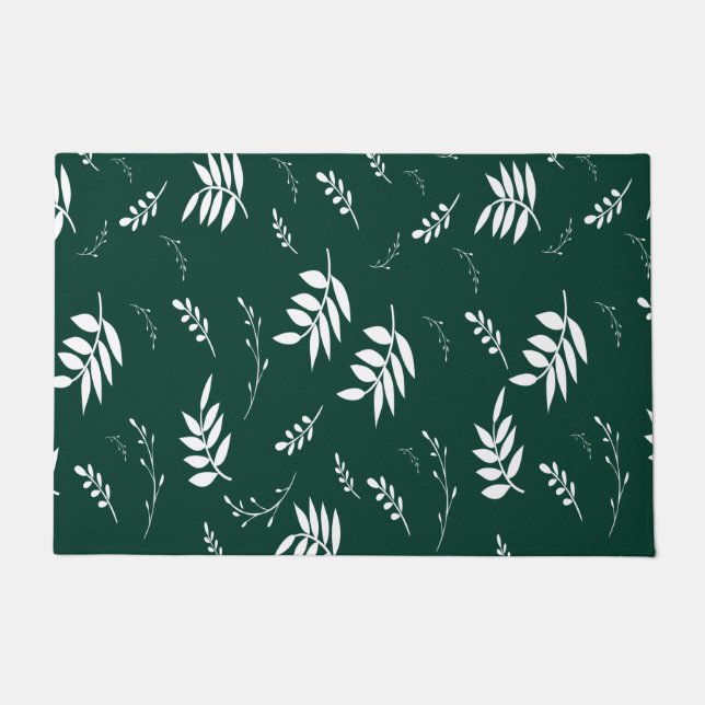leaf pattern doormat (Front)