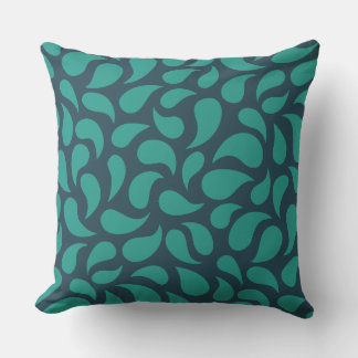 Leaf Pattern Graphic  Cushion