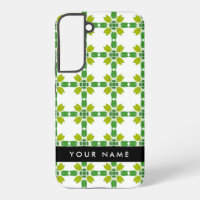 Leaf Pattern, Green Leaves, Your Name