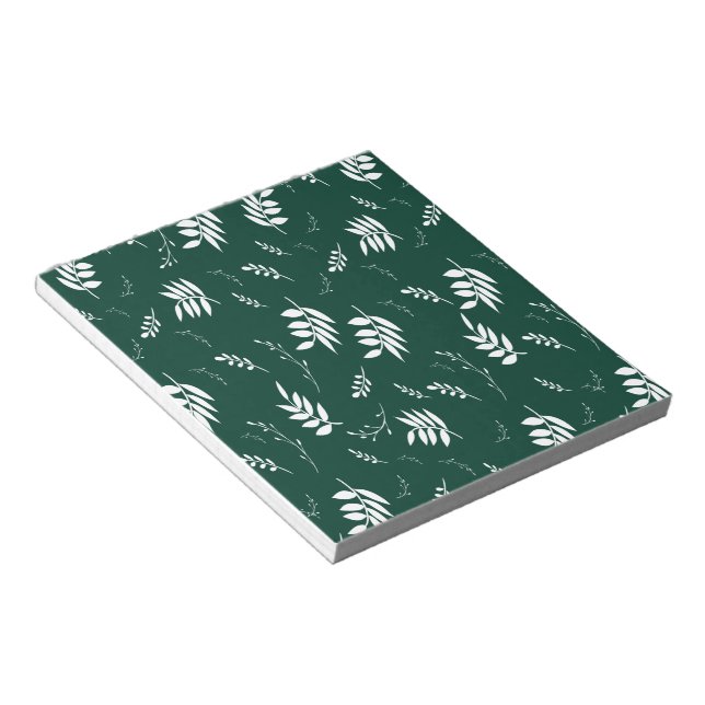 leaf pattern notepad (Angled)