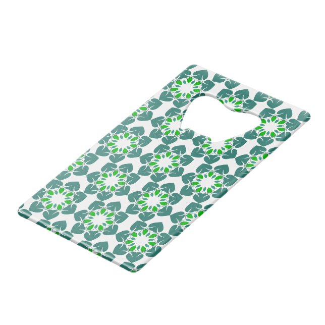 Leaf Pattern, Pattern Of Leaves, Green Leaves (Front Angled)