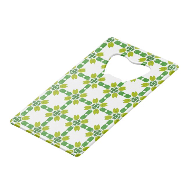 Leaf Pattern, Pattern Of Leaves, Green Leaves (Front Angled)