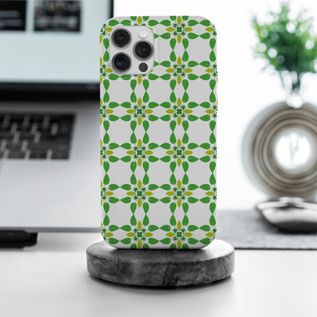 Leaf Pattern, Pattern Of Leaves, Green Leaves Case-Mate iPhone Case (Creator Uploaded)