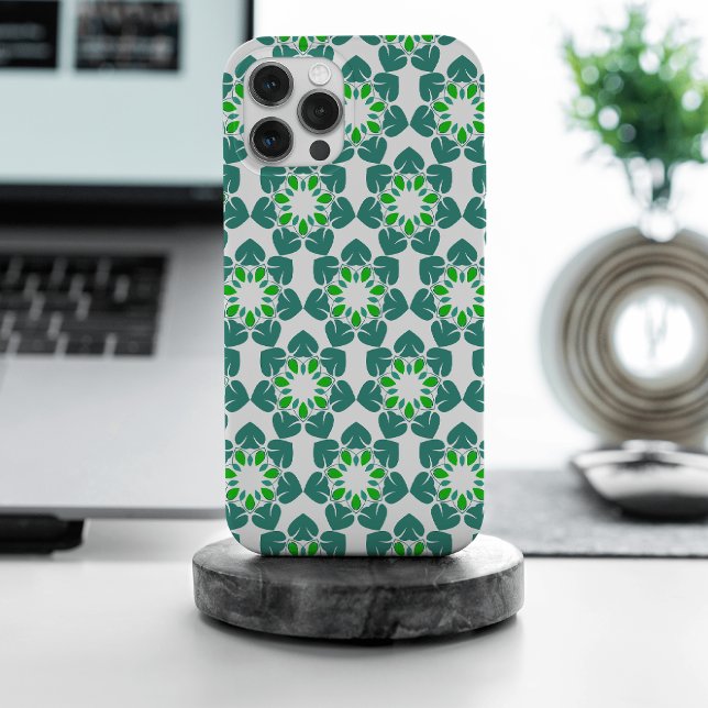 Leaf Pattern, Pattern Of Leaves, Green Leaves Case-Mate iPhone Case (Creator Uploaded)