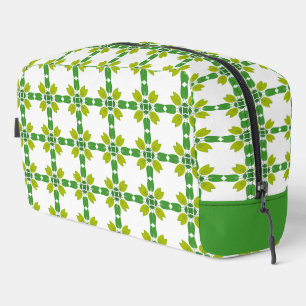Leaf Pattern, Pattern Of Leaves, Green Leaves Dopp Kit