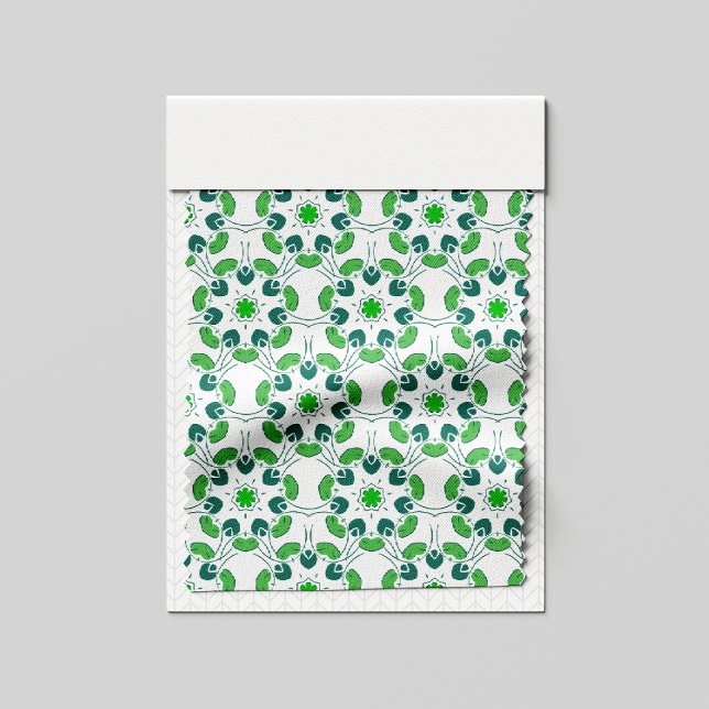 Leaf Pattern, Pattern Of Leaves, Green Leaves Fabric (Creator Uploaded)