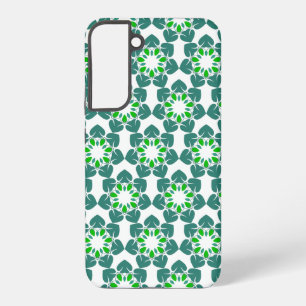 Leaf Pattern, Pattern Of Leaves, Green Leaves Samsung Galaxy Case