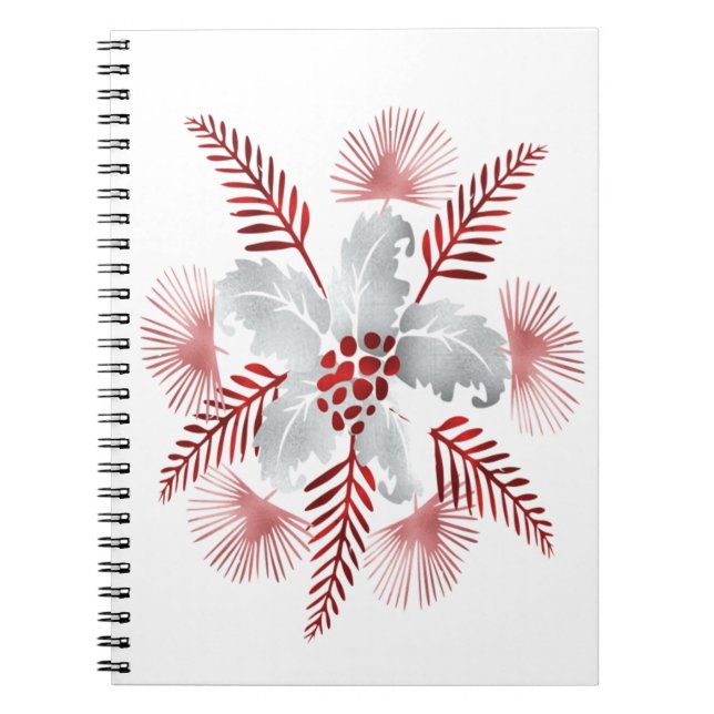 LEAF PATTERN.PNG NOTEBOOK (Front)