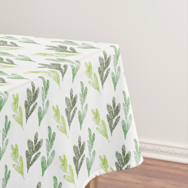 Leaf Pattern Tablecloth (In Situ)