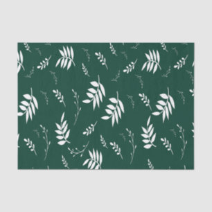 leaf pattern tissue paper