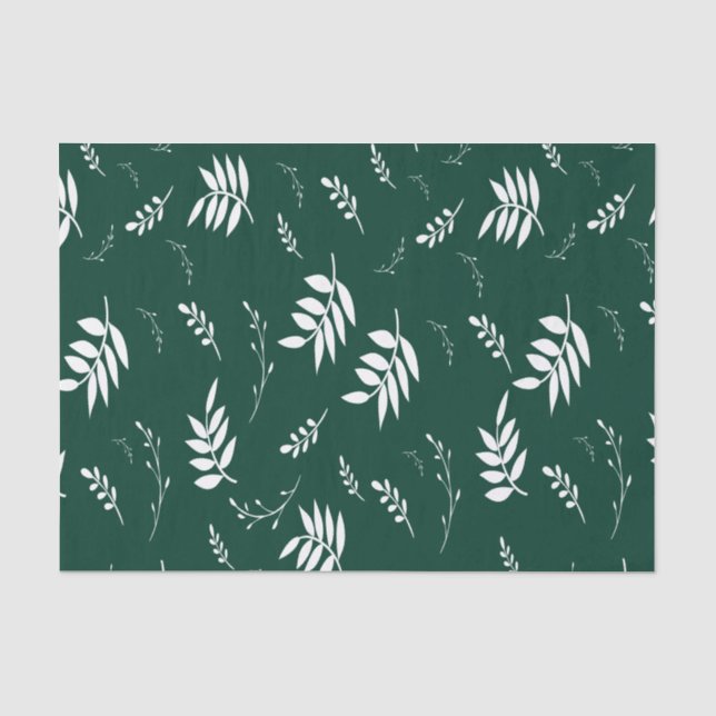 leaf pattern tissue paper (Front)
