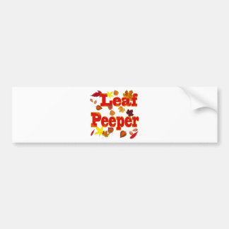 Leaf Peeper Bumper Sticker