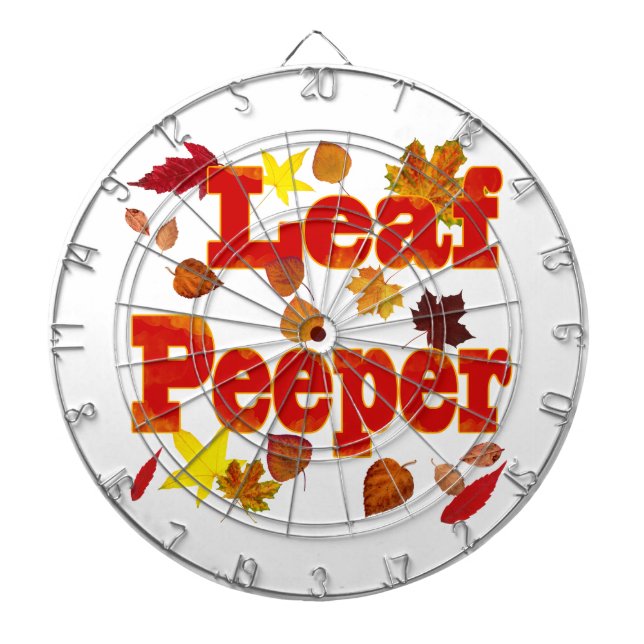 Leaf Peeper Dartboard (Front)