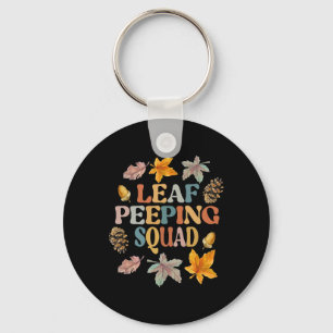 LEAF PEEPER SQUAD Fall Foliage Leaf Peeping Fall S Key Ring